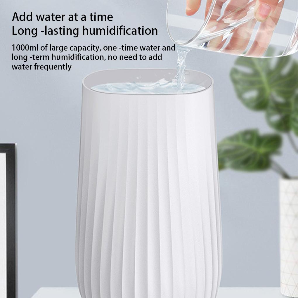 Pengharum Ruangan Mini Humidifier Aroma Diffuser Isi Ulang Nozzle Ganda Dekorasi Indah Decor Desktop Kamar Tidur