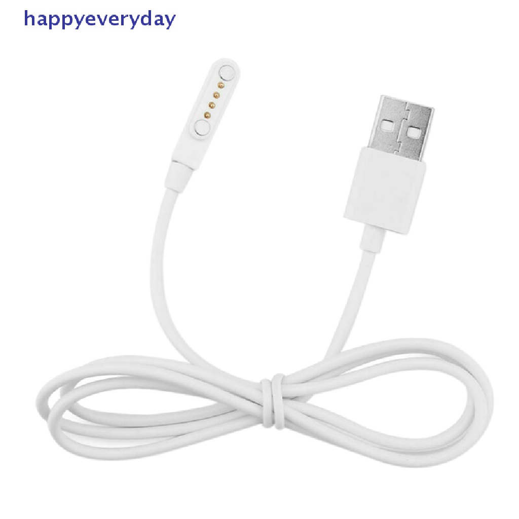 [happy] Charger Magnetik USB 2.0 Kabel Cas Cord Power 4pin Untuk Smart Watch KW88 [ID]