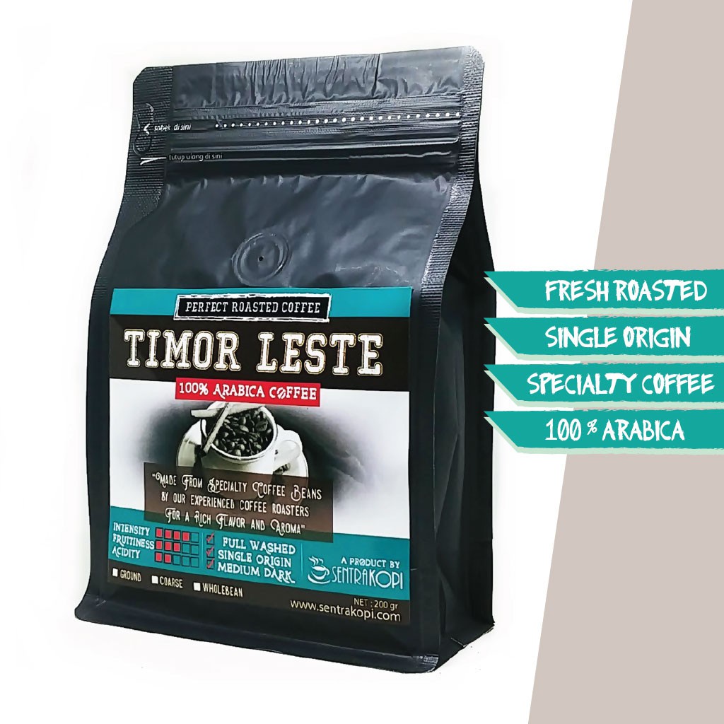 

Kopi Arabika Timor Leste 200 Gram - BUBUK / BIJI - Premium Arabica Coffee