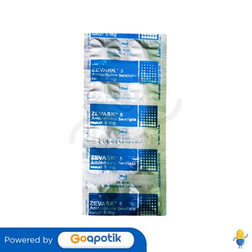 ZEVASK 5 MG STRIP 10 KAPLET