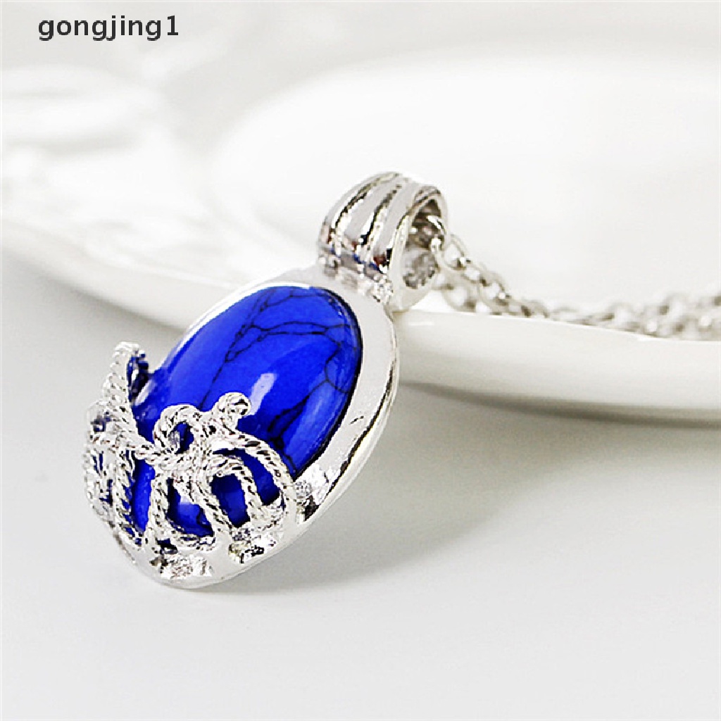 Ggg Film The Vampire Diaries Katherine Fashion Kalung Liontin Lapis Lazuli Anti Sinar Matahari ID