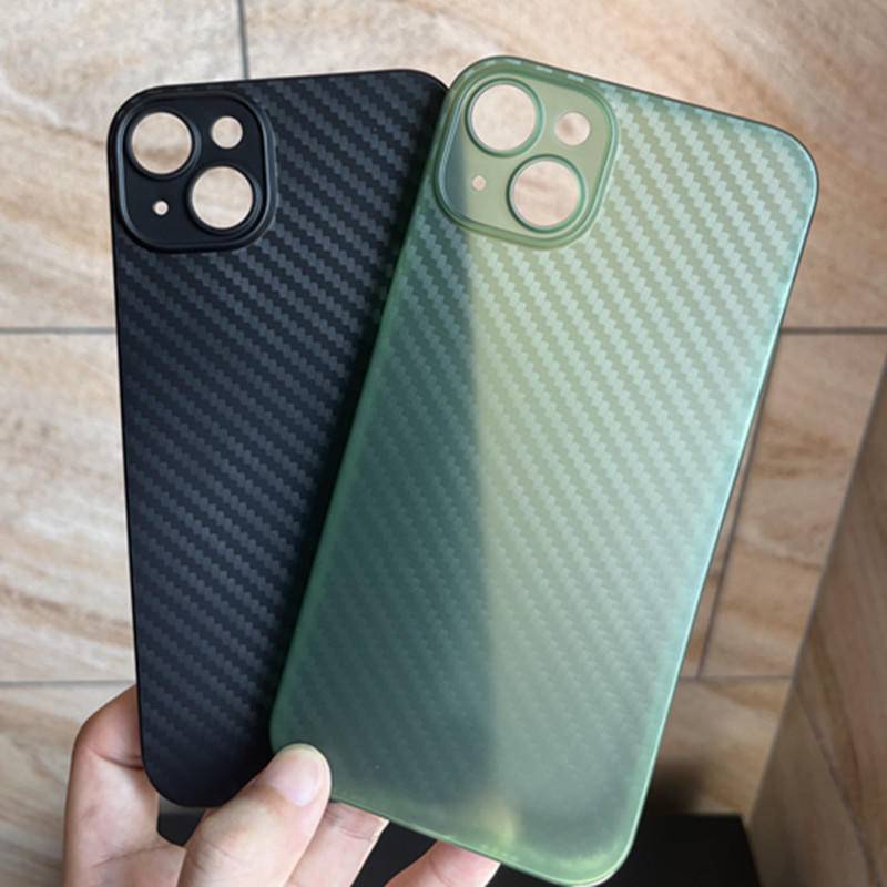 Lensa Bertekstur Serat Karbon Full Bungkus Casing Ponsel Untuk Iphone14 13 12 11 Pro MAX Plus Mini Tembus Cover Untuk iPhone X XS MAX XR 7 8 Plus SE 2022 2020