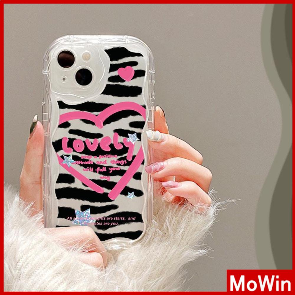 For iPhone 14 Pro Max iPhone Case 3D Curved Edge Wave Clear Case TPU Airbag Shockproof Camera Cover Heart shaped Compatible with iPhone 13 Pro max 12 Pro Max 11 xr xs max 7 Plus 8