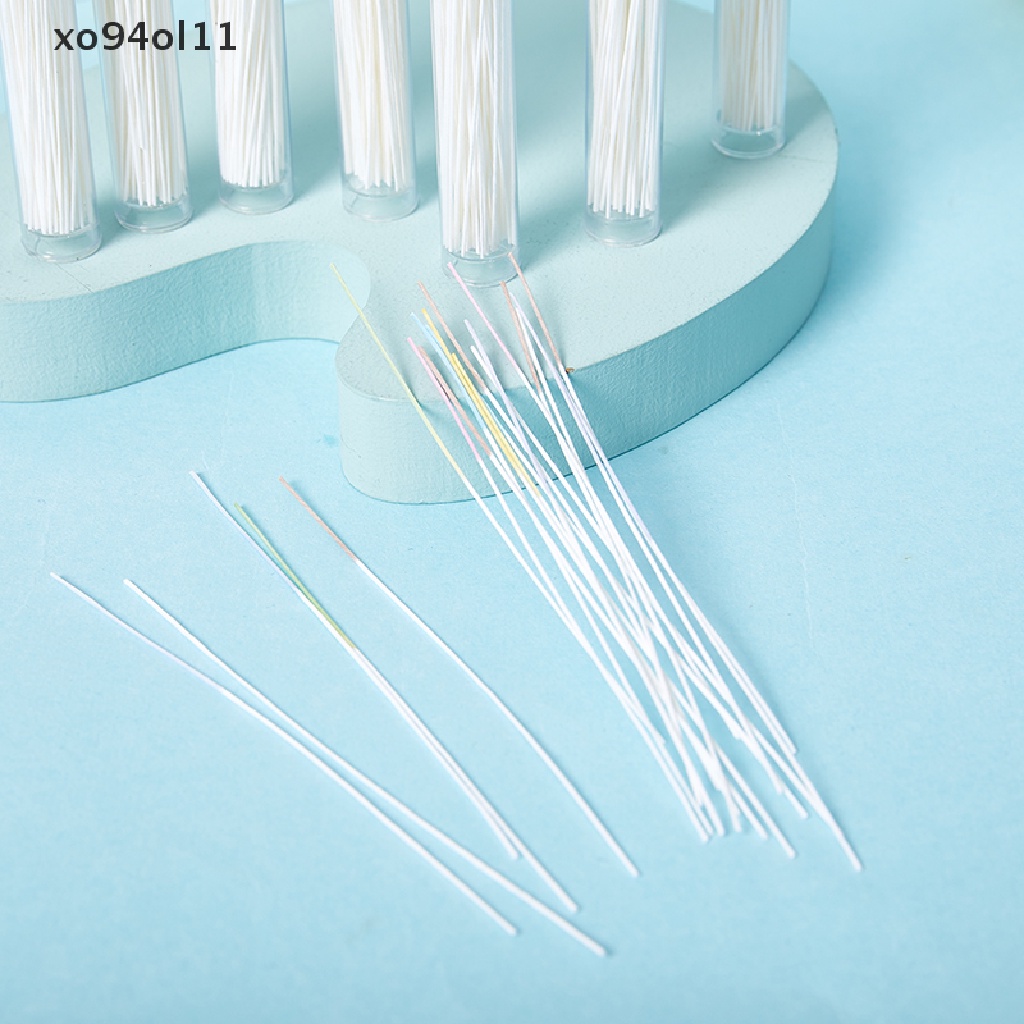 Xo 60/70/160pcs Set Pembersih Telinga Rumput Kertas Floss Lubang Telinga Aftercare Tools OL