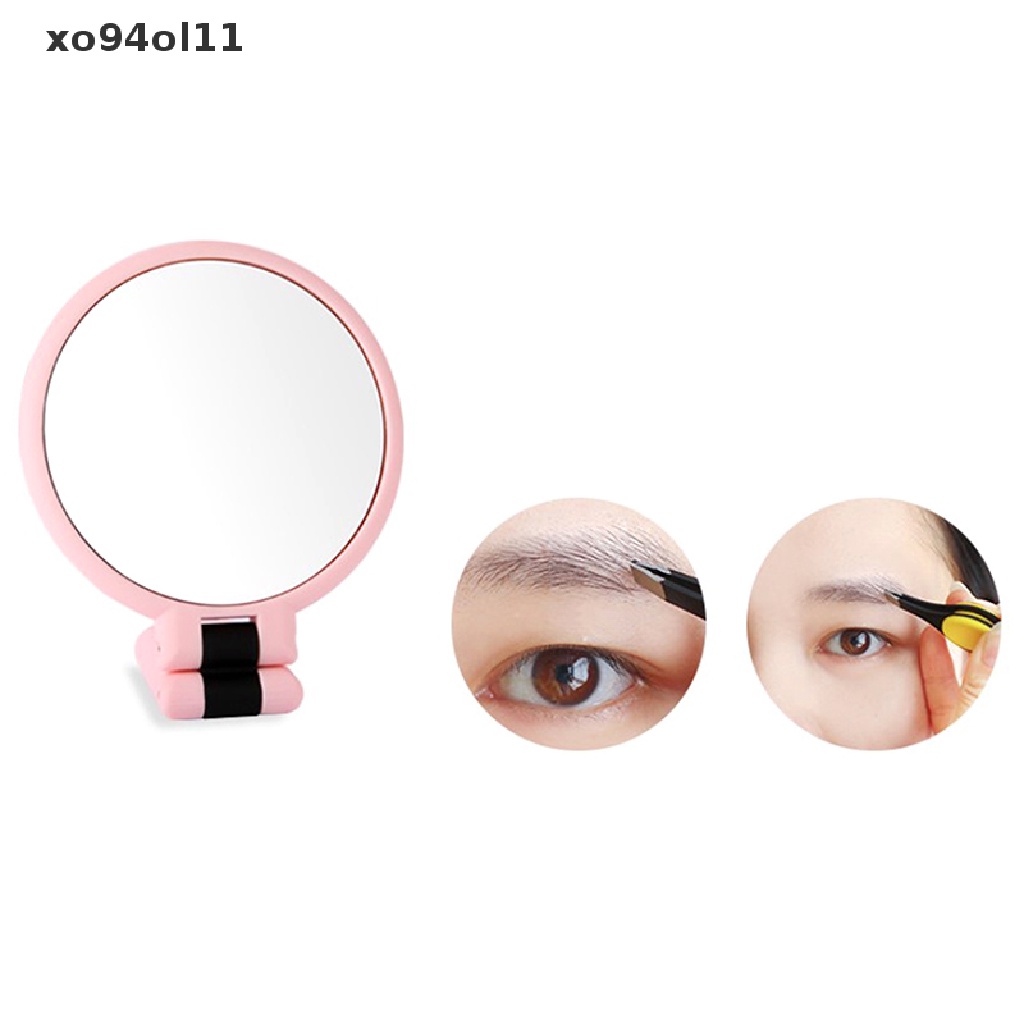 Xo2 /5 /10 /15X Kaca Rias Pembesar Makeup Dua Sisi Vanity Mirror OL
