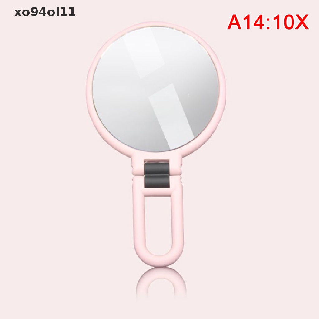 Xo2 /5 /10 /15X Kaca Rias Pembesar Makeup Dua Sisi Vanity Mirror OL