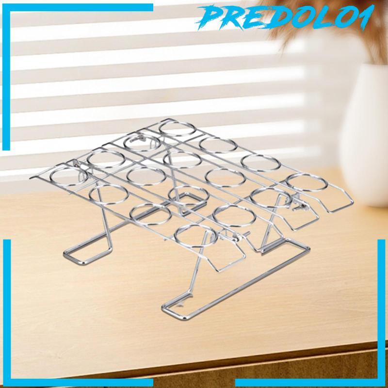 [Predolo1] Cupcake Cone Display Stand 16slot Tempat Kerucut Es Krim Reusable Untuk Piknik