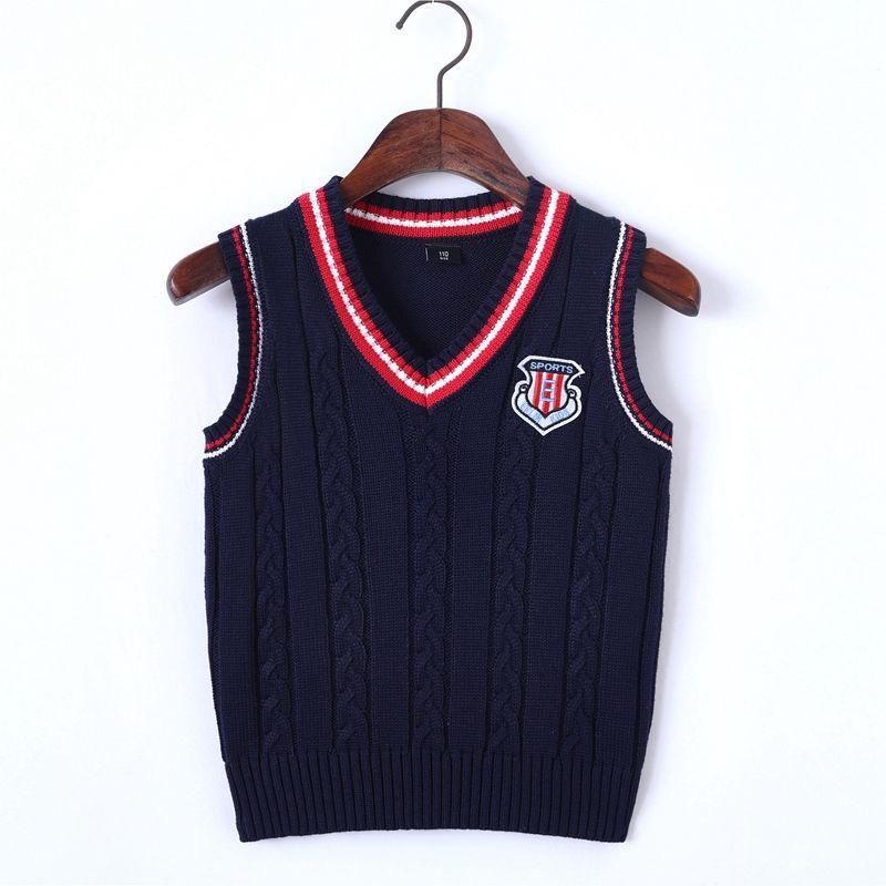 IMPORT KIDS KNIT VEST WINTER OUTFIT KNITWEAR BOY GIRL KOREAN STYLE ROMPI RAJUT ANAK