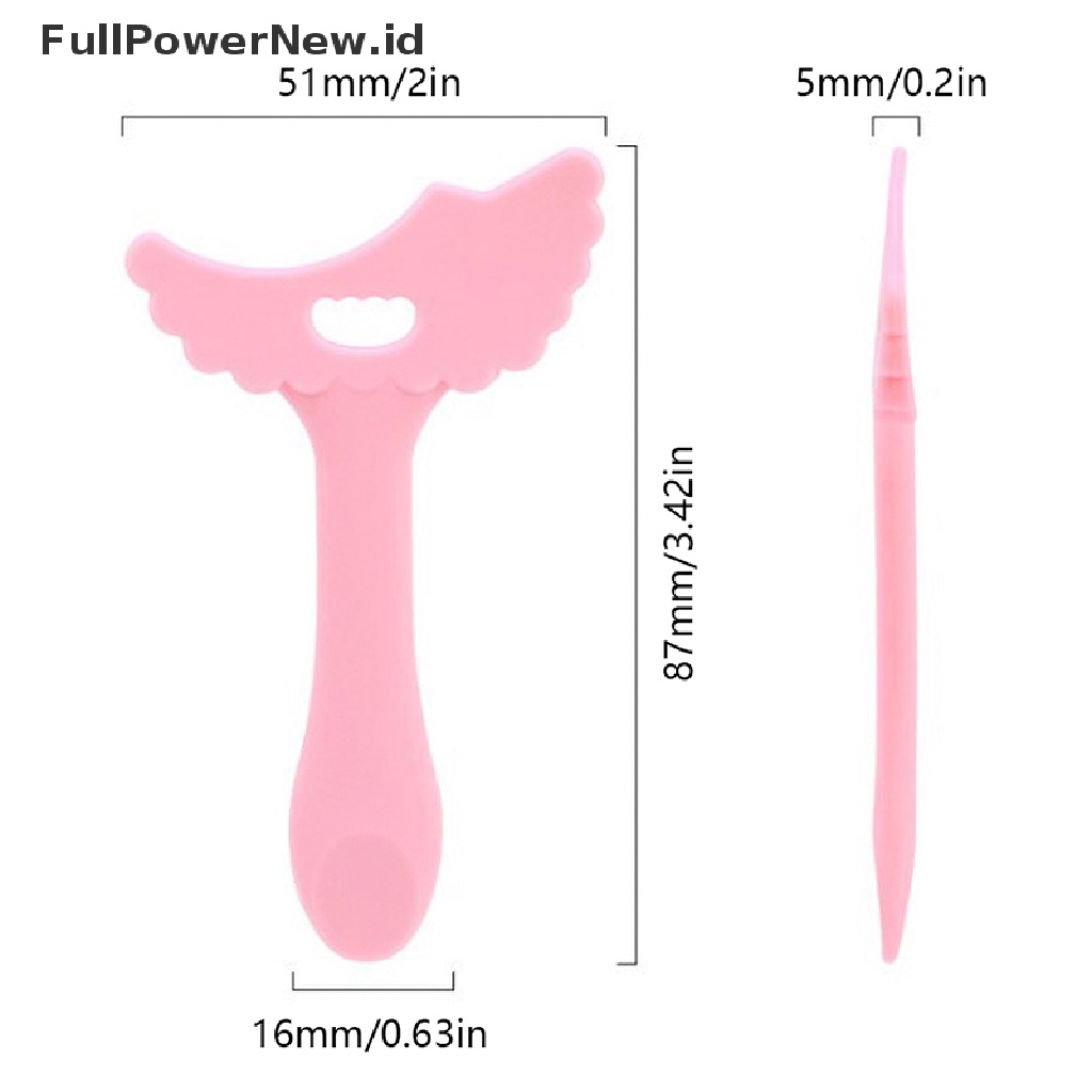 Power Drawing Aid Alat Bantu Eyeliner Eyeliner Stencils Wing Tips Eyeliner Locator ID