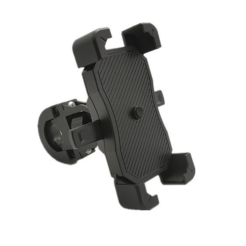 Dudukan Ponsel Gravitasi Dipasang Motor Portabel/Stang Sepeda 4sudut Tetap Non-slip GPS Stand/Motor Shockproof Phones Bracket