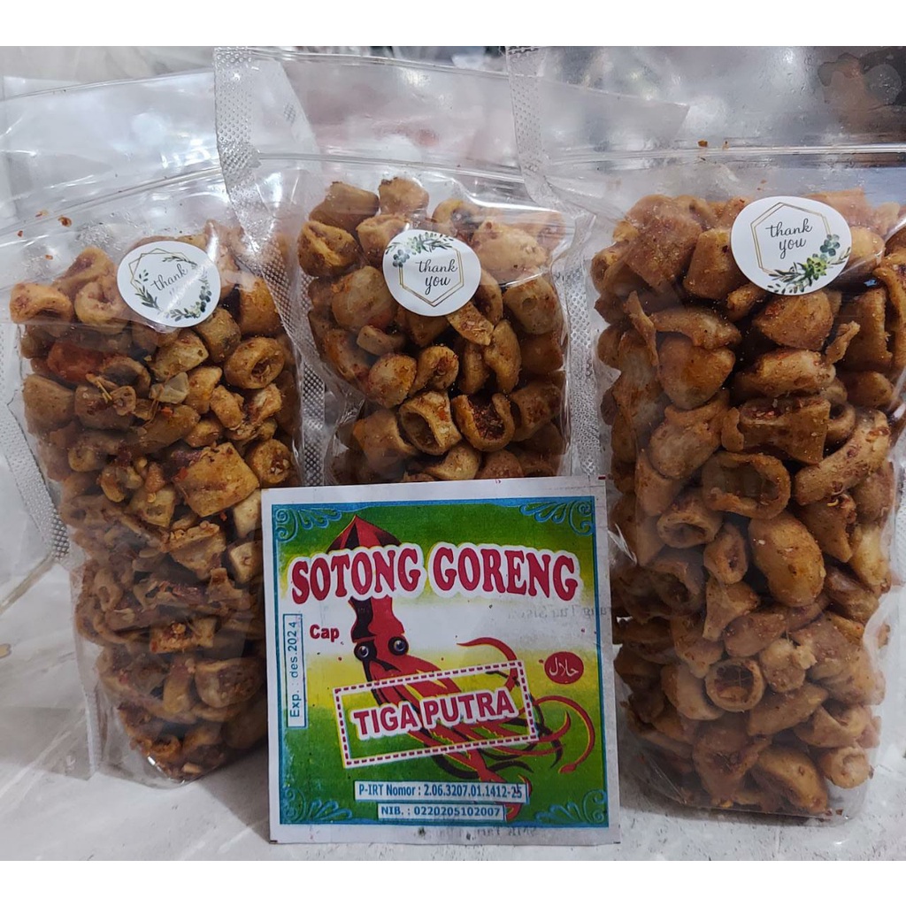 

SOTONG GORENG Renyah PEDAS 200 GR