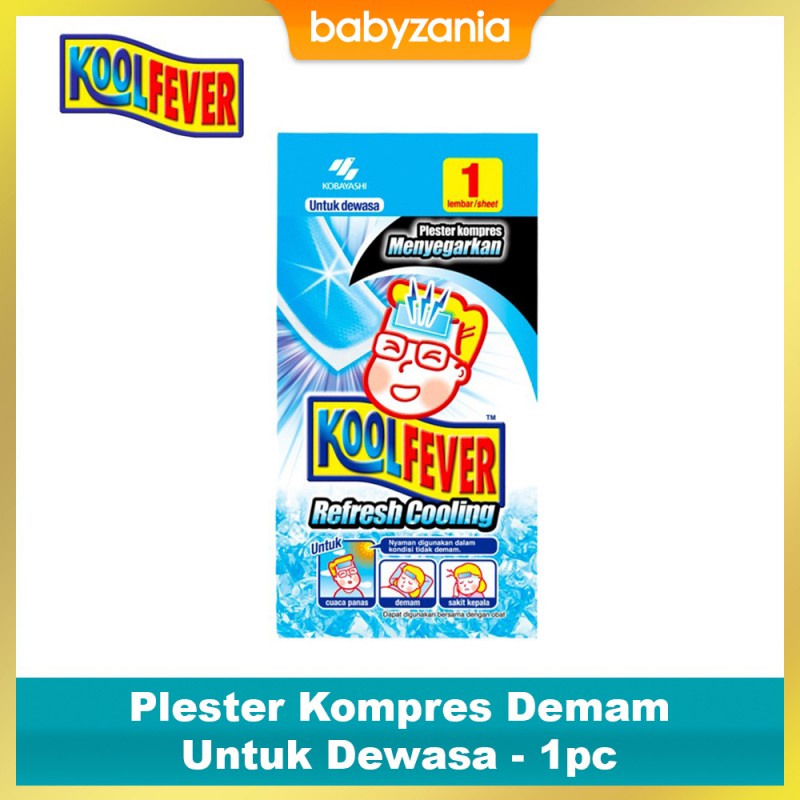 KoolFever Adult Plester Kompres Demam Untuk Dewasa - 1 pcs