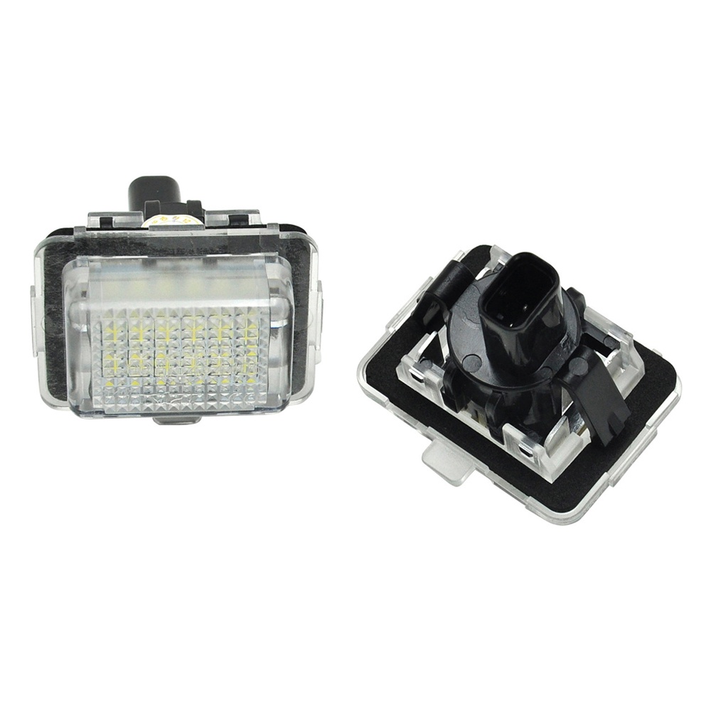 2pcs Lampu Plat Nomor LED Plat Lampu Untuk Benz C-CLASS W204 W205 W216 W218 E-CLASS W212 S-CLASS W221 W231 S-CLASS W222