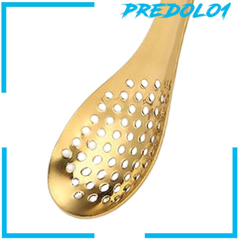 [Predolo1] Spherification Spoon Stainless Sendok Slotted Kecil Untuk Saus Kari Sereal