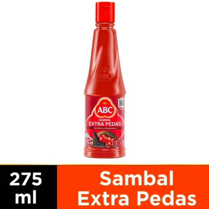 

abc sambal extra pedas 275 ml