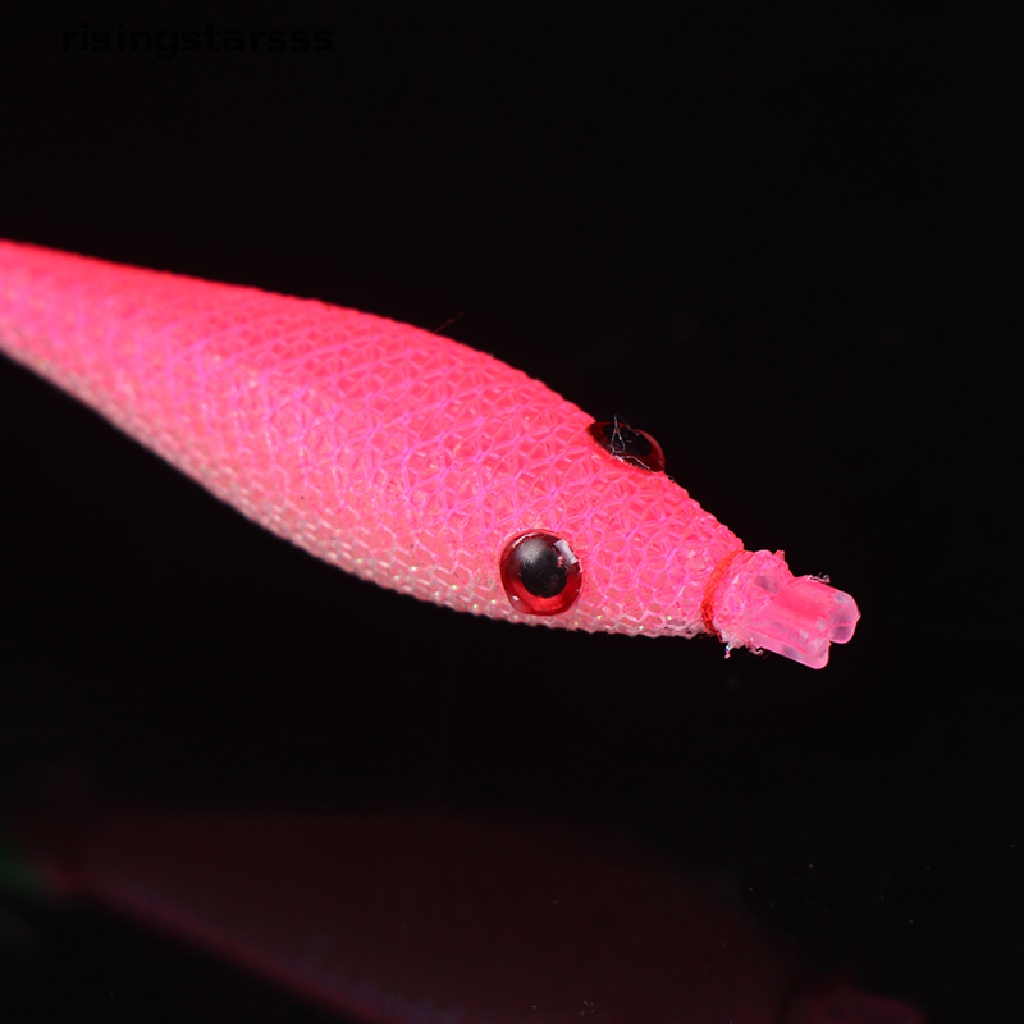 Rsid Span-new Fishin Tackle 5Pcs Jig Cumi 7cm Dengan4# Hook Soft Pancing Cumi Umpan Jelly