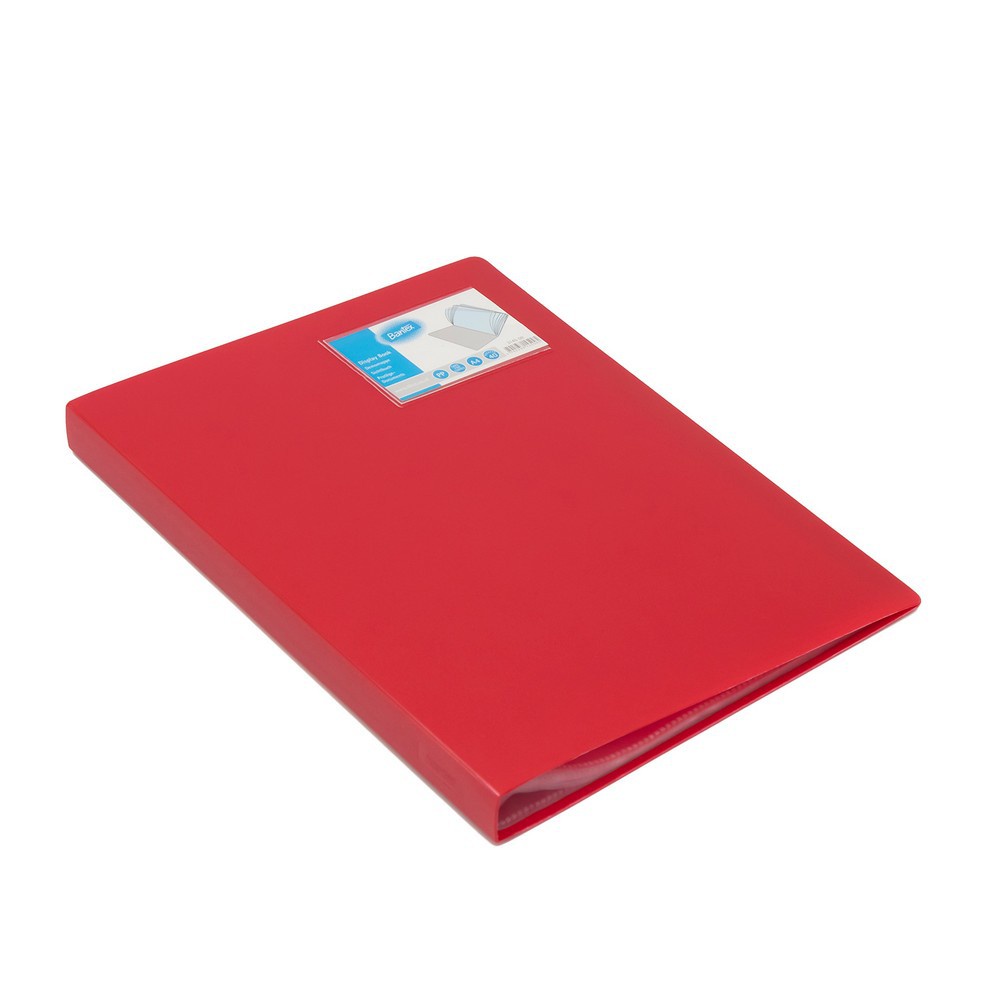 

Bantex Display Book Clear Holder 40 Pocket A4 Red