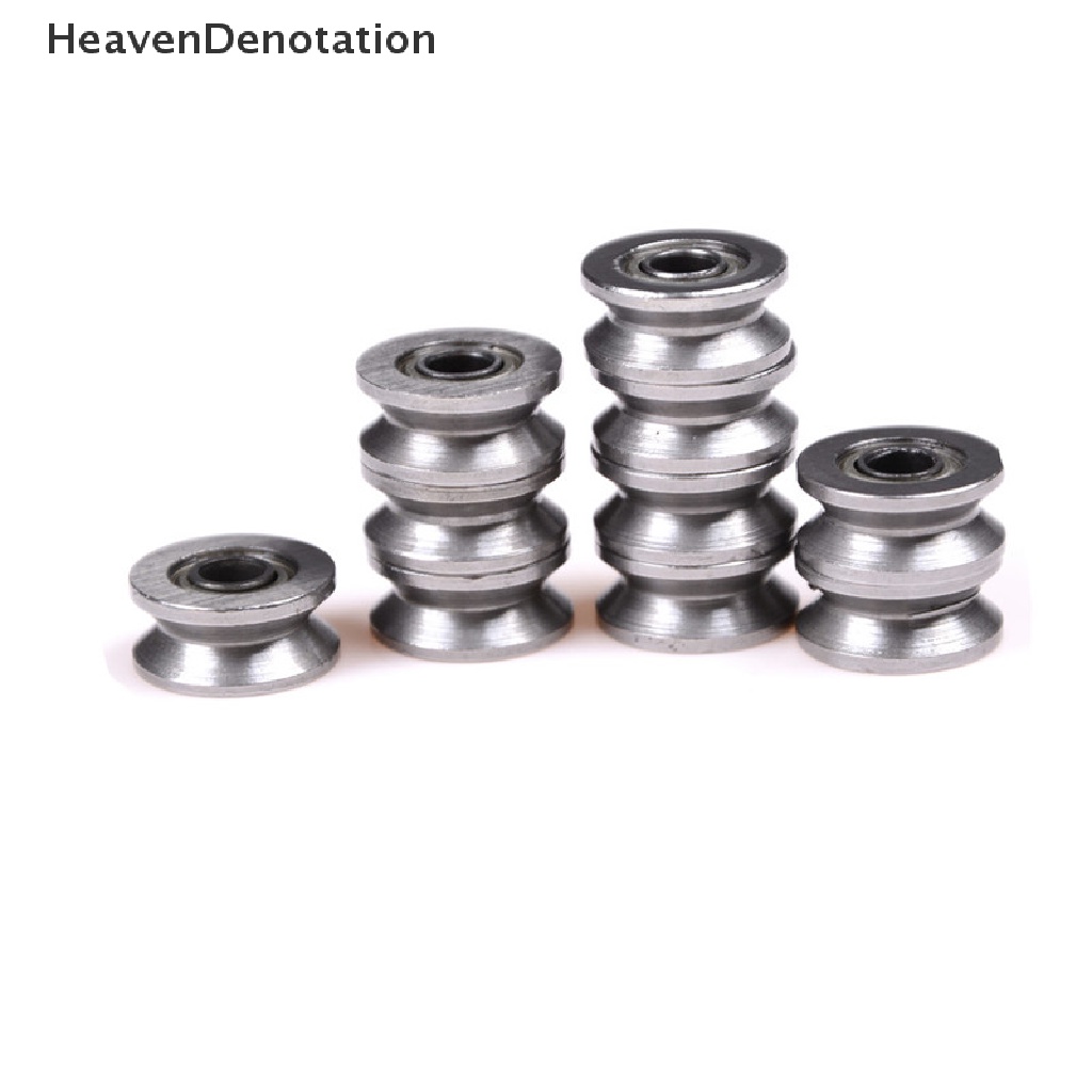 [HeavenDenotation] 10pcs 624VV Alur V Alur Deep Groove Ball Bearing Jejak Berjalan Rel Panduan Bearing New HDV