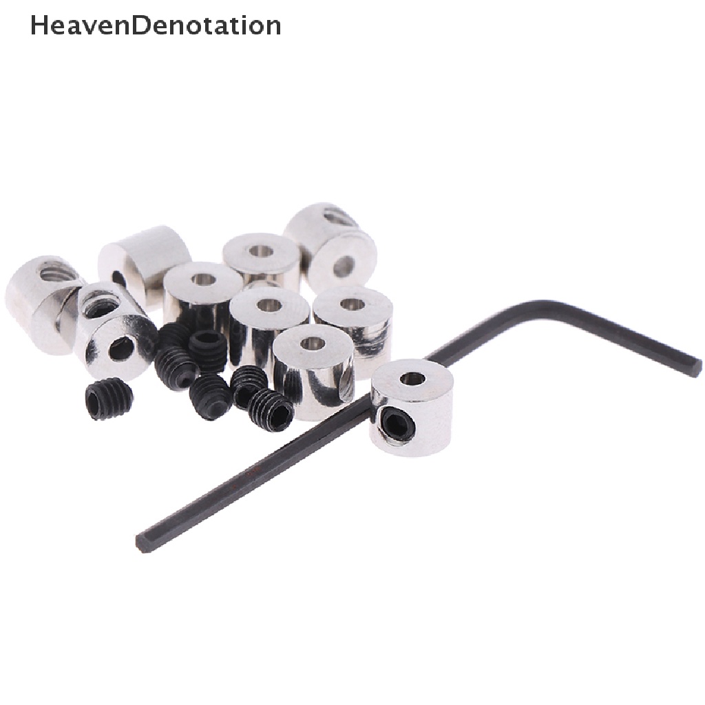 [HeavenDenotation] 10pcs Panjang 7mm Kuningan Pin keepers Locking Pin Backs Savers holder Allen Wrench HDV