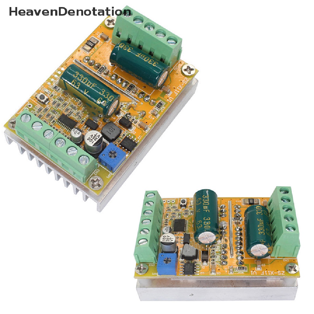 [HeavenDenotation] Bldc Three Phase Brushless Motor Controller PWM Tanpa Hall Sensor Driver Board HDV