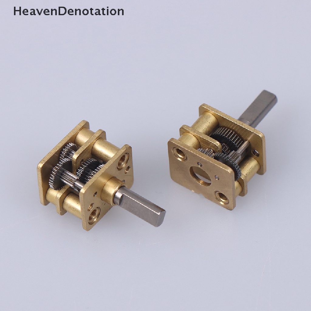 [HeavenDenotation] 2pcs All metal gear reducer N20 reducer gearbox Suku Cadang Motor N20 Geared Motor HDV