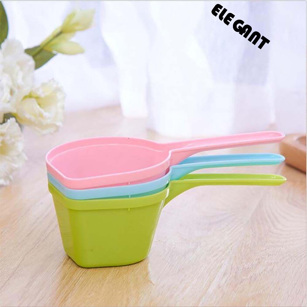 [Elegan] Sendok Makanan Anjing Warna-Warni Penebalan Makan Sendok Kokoh Kapasitas Besar Pets Feeding Dog Food Shovel