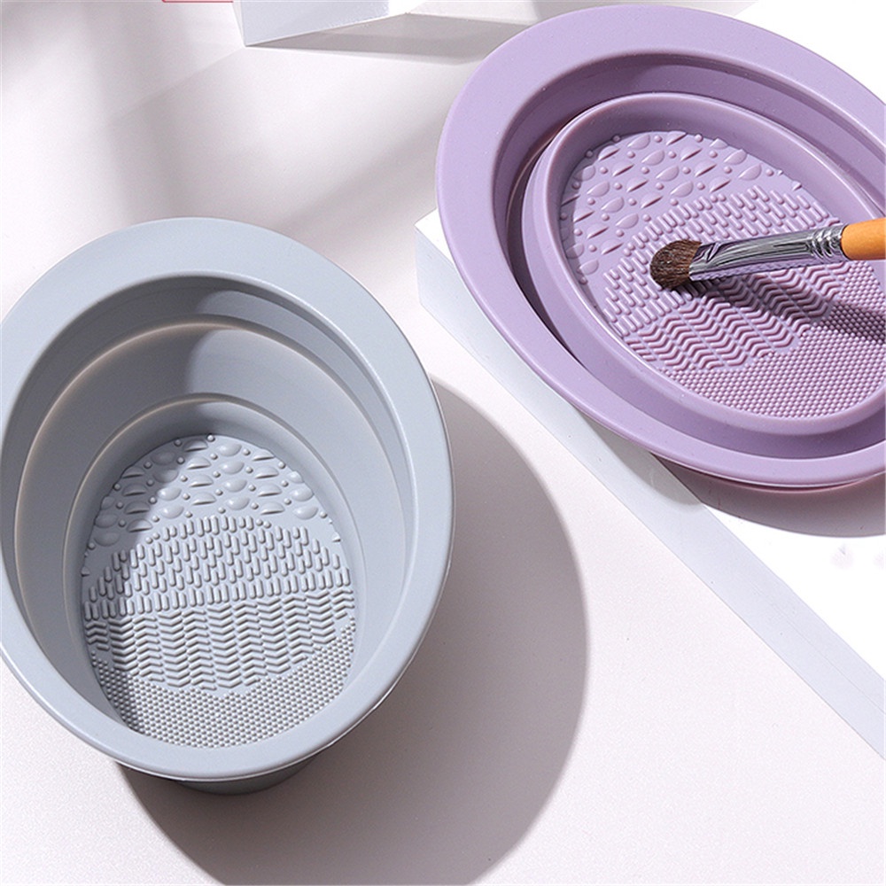 Kuas Makeup Multifungsi Jaring Pengering Kosmetik Puff Cuci Telur Pad Brushes Storage Holder Shelf