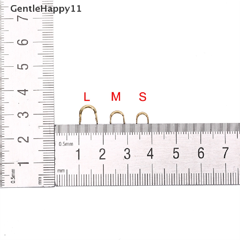 Gentlehappy Spinner Clevises Ukuran Spin Mudah #3pcs/pak Nikel USA MADE Clevis id