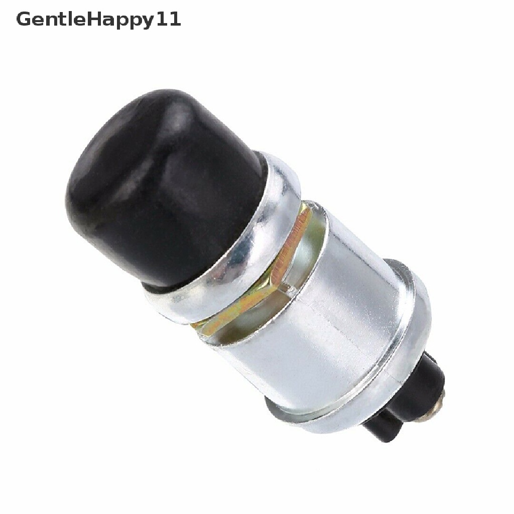 Gentlehappy Universal Waterproof Momentary Ignition Push Button Saklar Starter 60 /40 Amps id