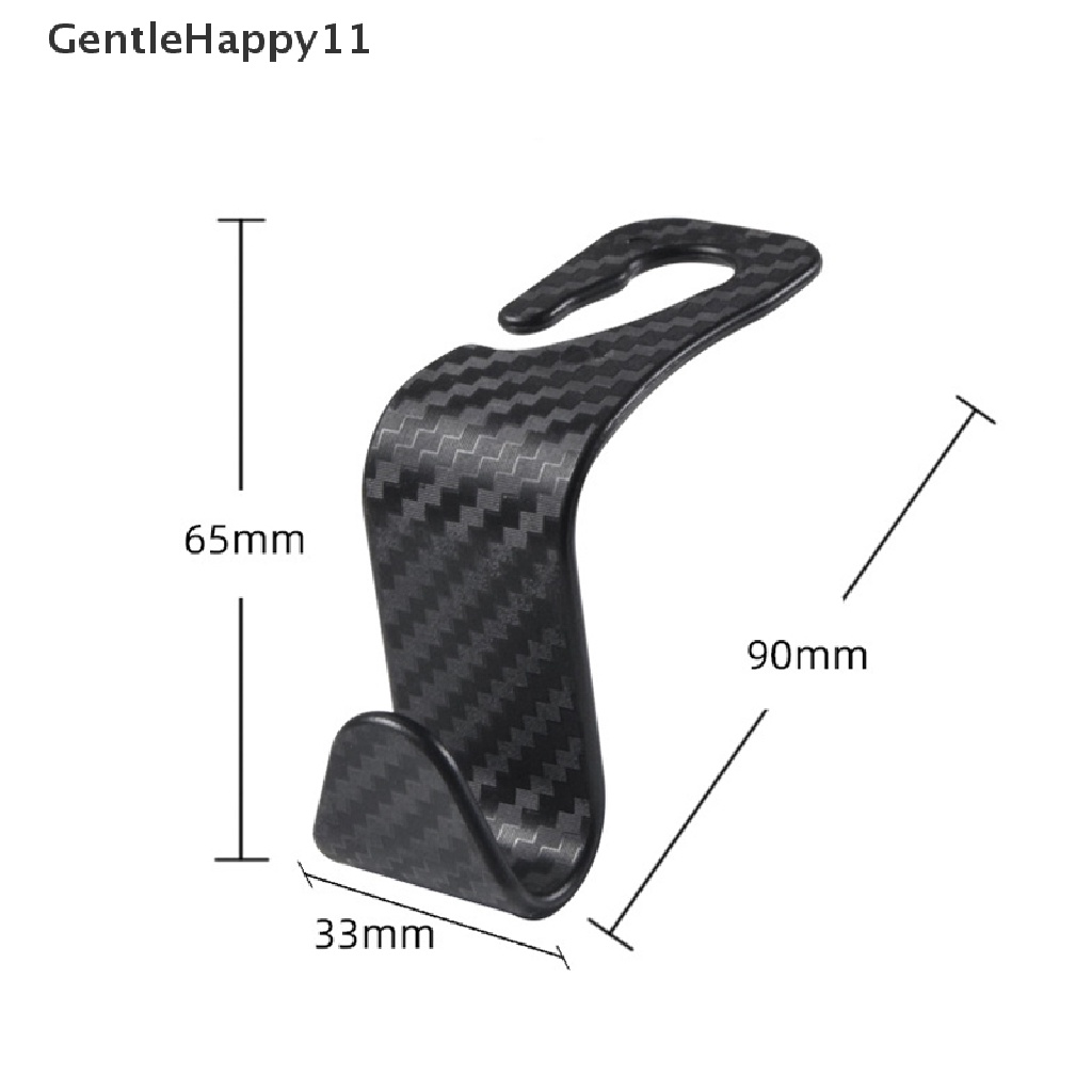 Gentlehappy 1Pcs Universal Car Seat Back Hook Aksesoris Mobil Interior Gantungan Holder Storage id