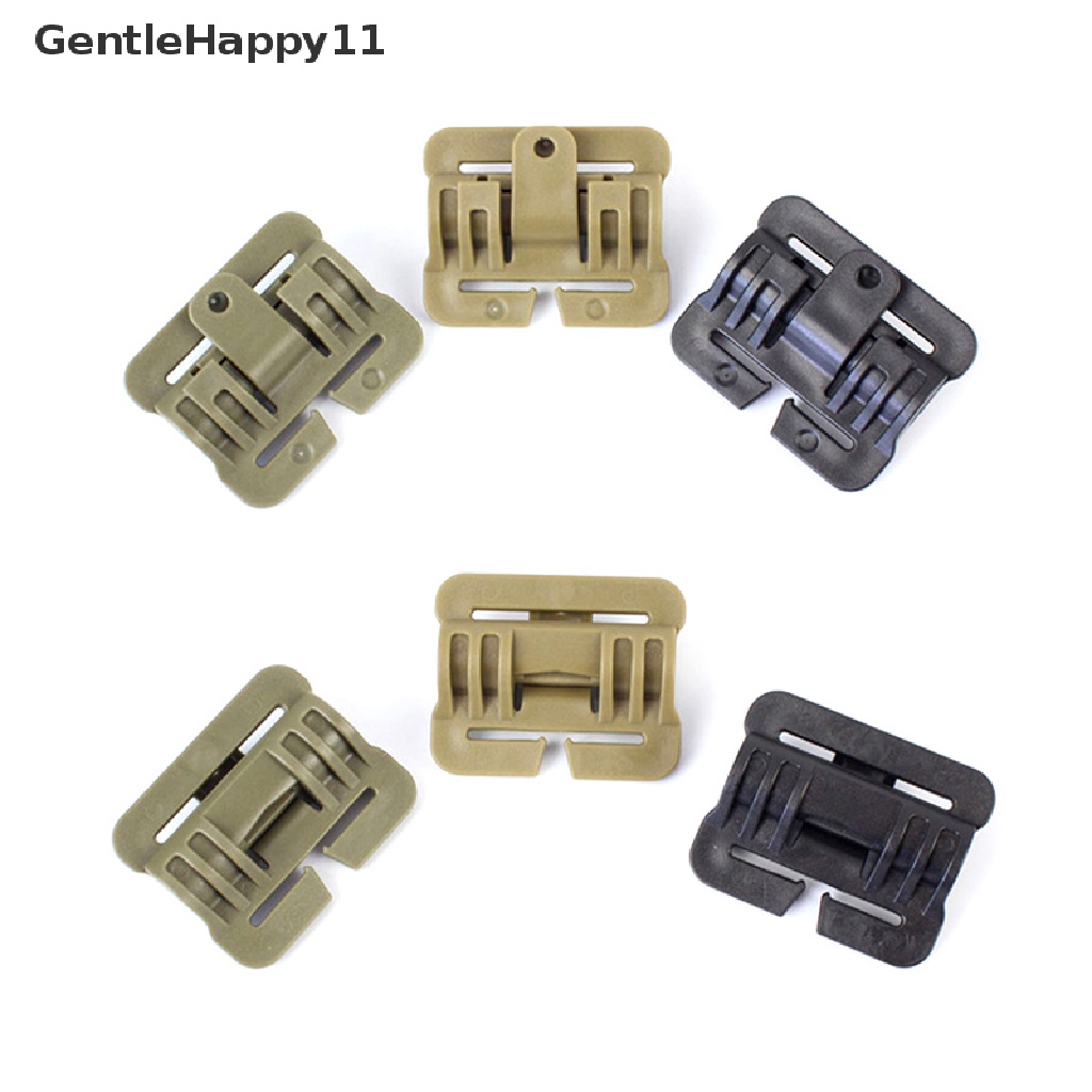 Gentlehappy Rompi tactical Pelepas Cepat Gesper slider tactical vest Gesper MOLLE strip Modul strip Gesper Plastik Engsel id