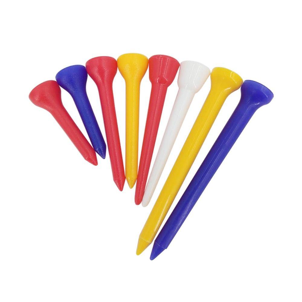 Lanfy Golf Tees 50Pcs/lot Outdoor Stabil Ringan 42mm/54mm/70mm/83mm Praktek Untuk Bola Golf Warna Campur Cup Type Golf Aksesoris