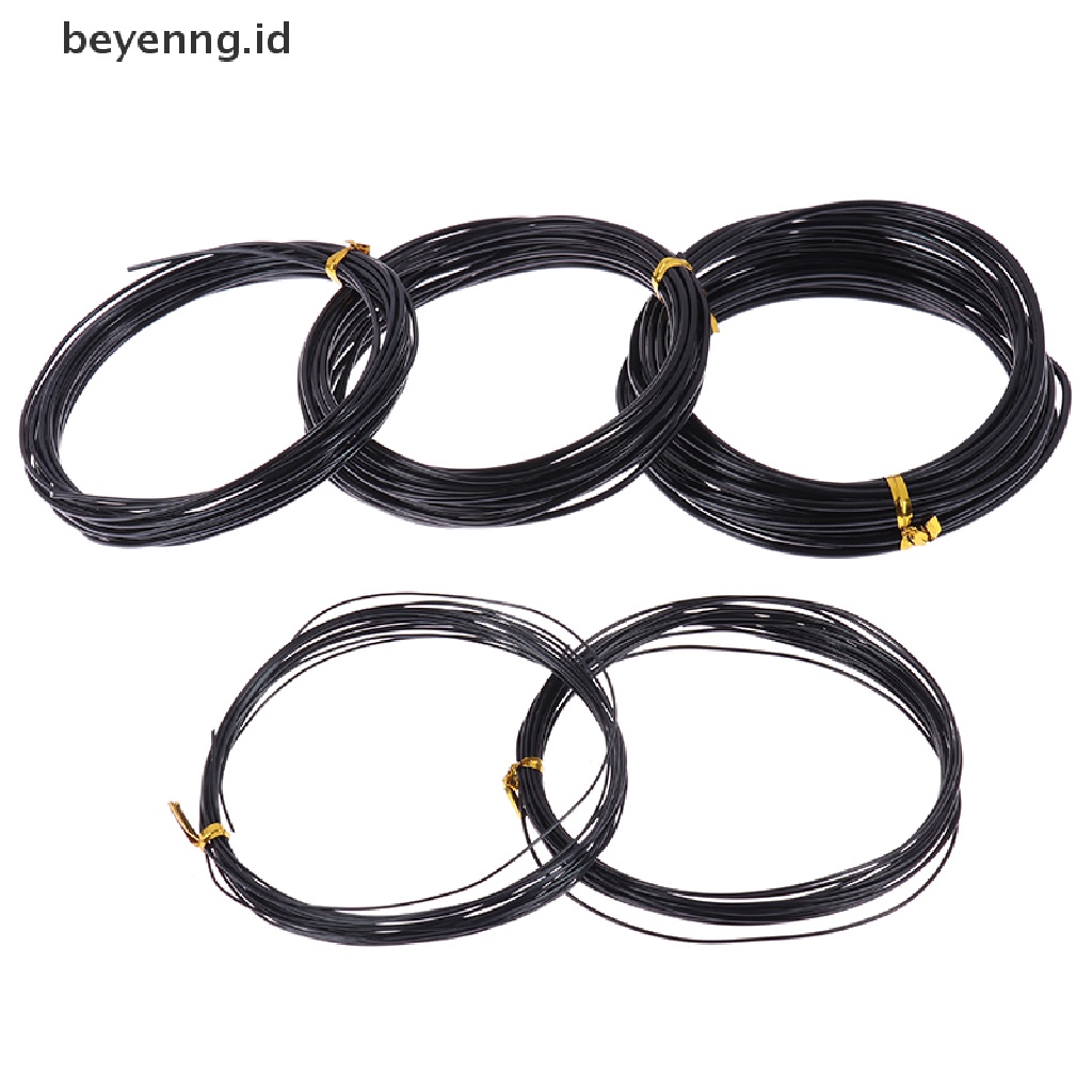 Beyen Wires Anodized Aluminium Training Wire Total 16.5 Feet (Hitam) ID