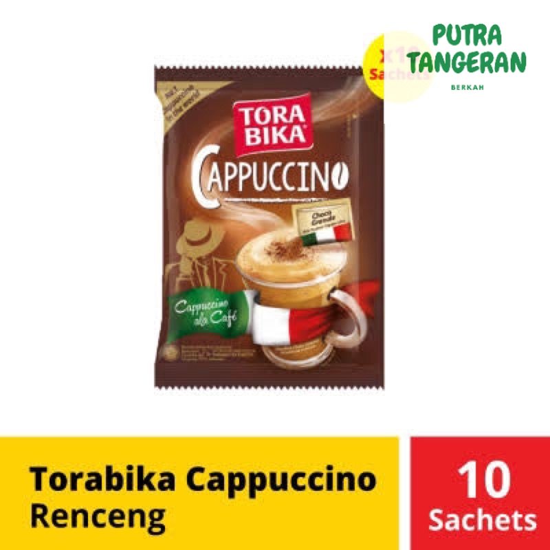 

KOPI TORABIKA CAPPUCINO + GRANULE 25GR RENCENG ( ISI 10)