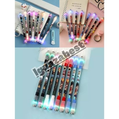 Spinning Pen Pulpen LED Spinining Pen Putar Karakter Spinning Pen Balance