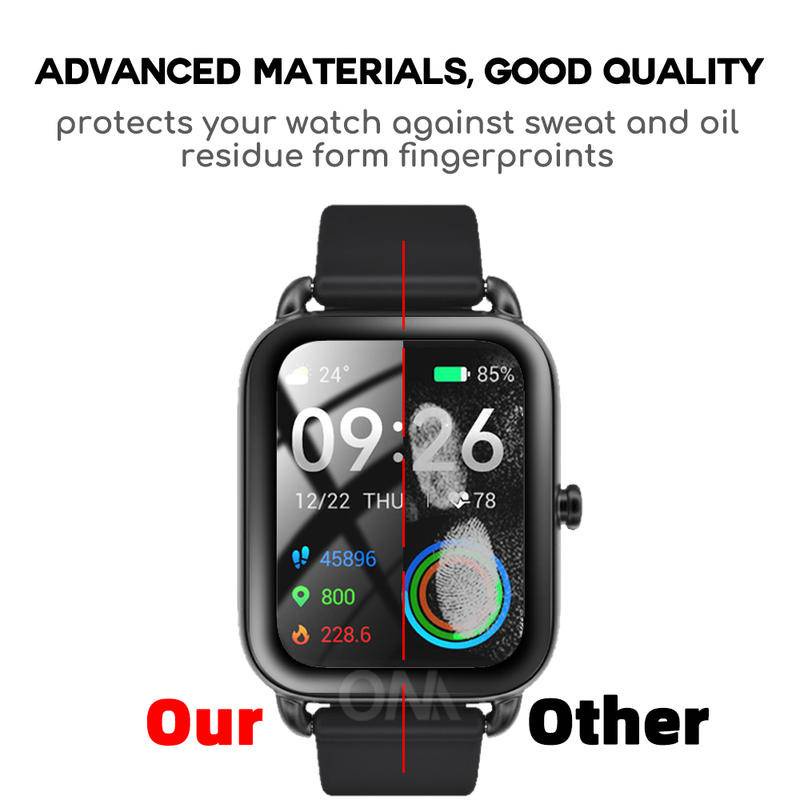 5d Pelindung Layar Untuk Haylou LS02 LS05 LS05S LS10 SL11 LS13 Smart Watch Soft Protection Film Untuk Haylou RT GST RT2 RS4 Plus Lite (Bukan Kaca)