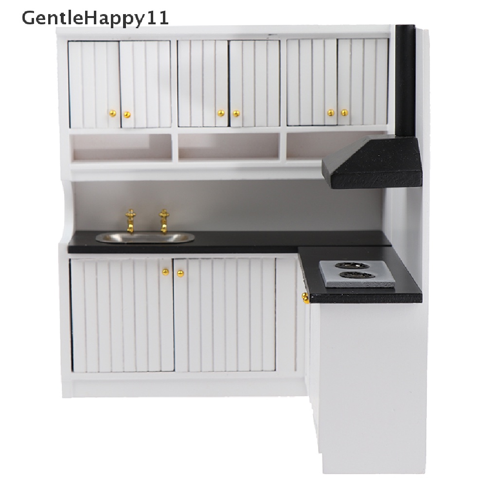 Gentlehappy 1:12rumah Boneka Miniatur Kitchen Set Model Aksesoris Furniture Mainan id
