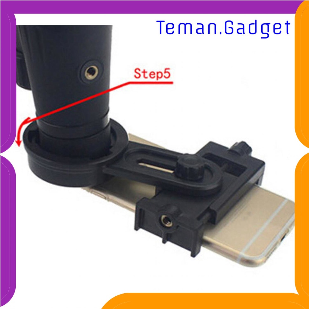 TG - OLR Mount Universal Smartphone ke Teropong Monokular - WNJ-01