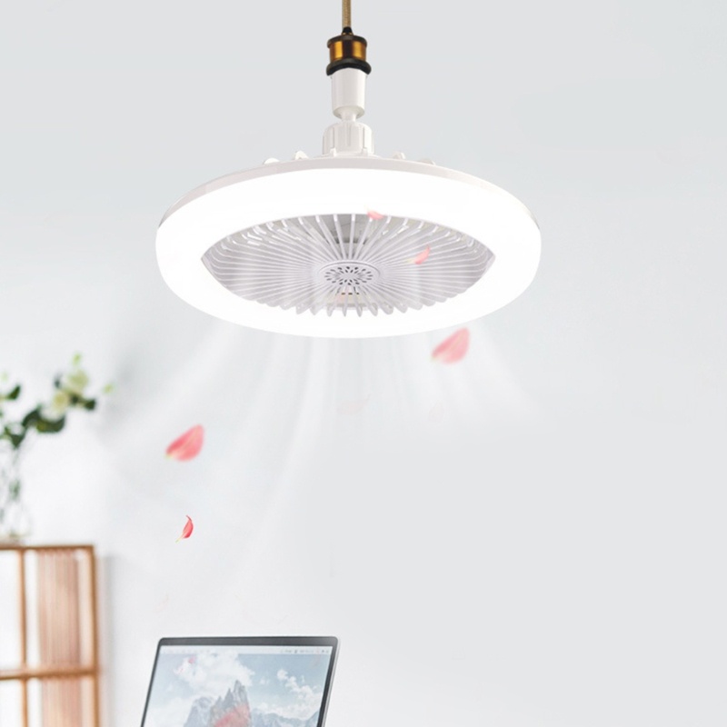 Vivi Kipas Angin Plafon Modern Dengan Cahaya Remote Control LED Ceiling Fan Light Tertutup Low Profile Fan Ceiling Light Dimmable