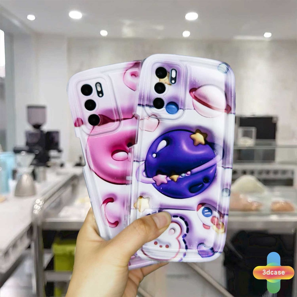 Soft Case OPPO Reno 7 7Z 8Z 5 4 6 8 A57 A55 A57S A57E A7 A17 A17K A5 A9 A31 A53 A33 2020 A77S A15 A54 A5S A3S A76 A96 A16 A95 A12 A12S A1K A16E A16K A54S  5F 5K 4F 4 5 06 Lite A74 A15S A52 A11K A92 A35 A36 A11 Cute Pig Camera Lens Protection Soap Case