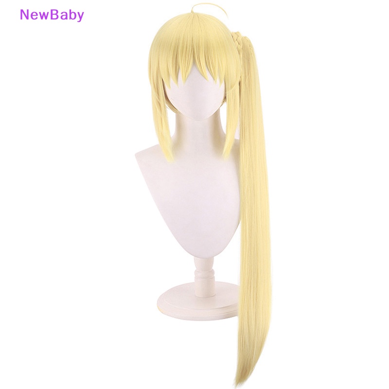 Newbaby Anime Bocchi The Rock Cosplay Gotou Hitori Cosplay Rambut Palsu Lurus Kuning Panjang 70cm ID