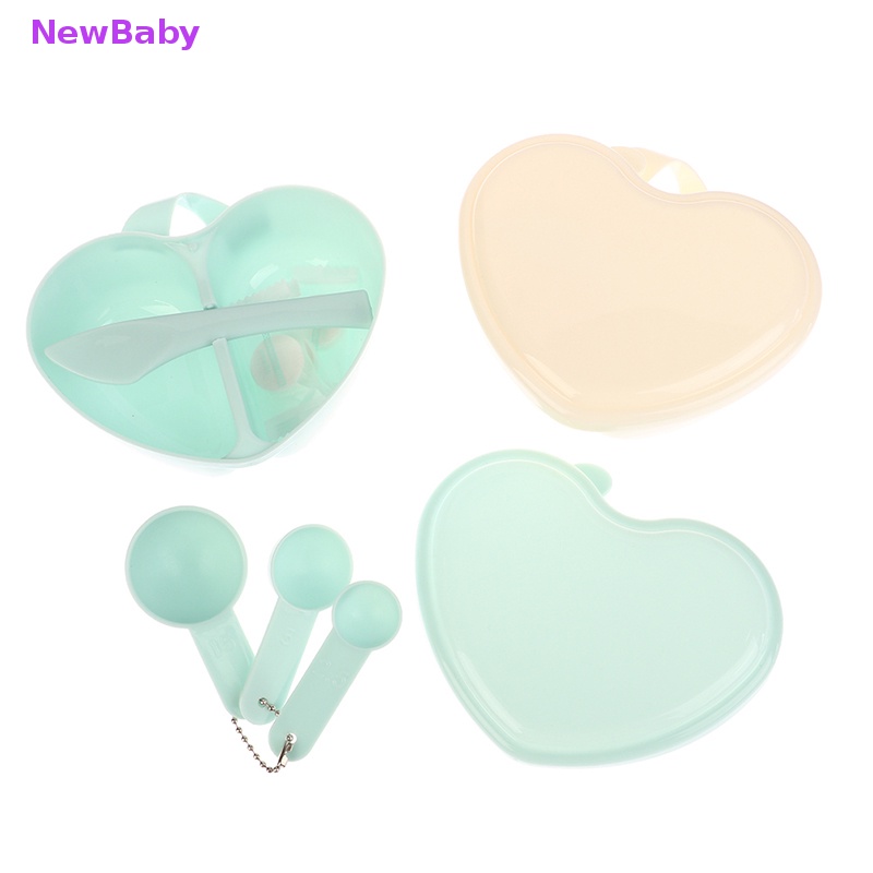 Newbaby DIY Mask Tool Kit Masker Wajah Mixing Set Perawatan Wajah Sendok Mangkok Brush Stick ID