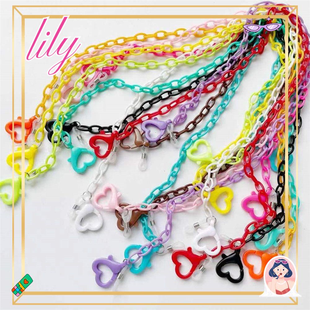 Lily Kacamata Rantai Anak Kalung Lanyard Ultra Ringan