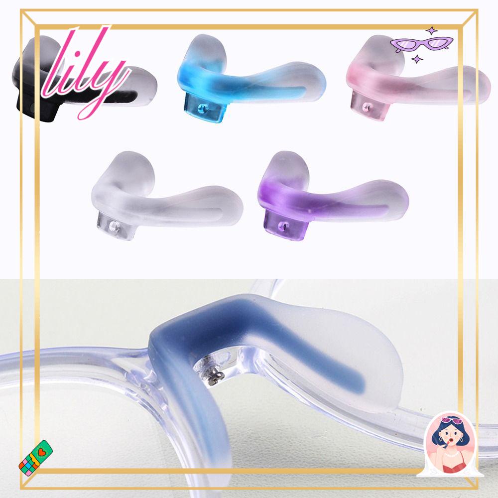 Lily Bantalan Hidung Kacamata Anti Slip Aksesoris Kacamata Eyeglasses Plug-in Bridge Strap