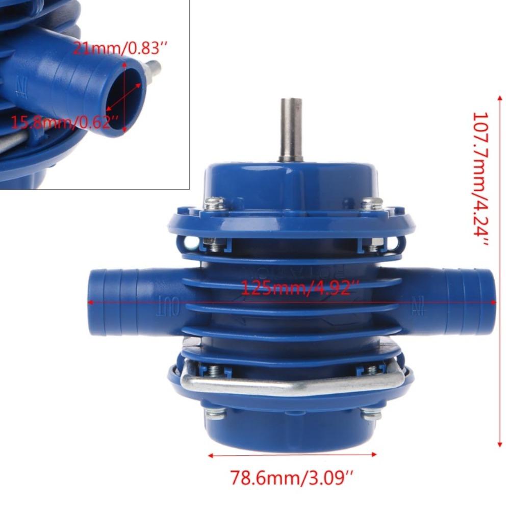 [Elegan] Pompa Air Mini Heavy Duty Drill Pump Wajib Rumah Perahu Pompa Air Bor Listrik