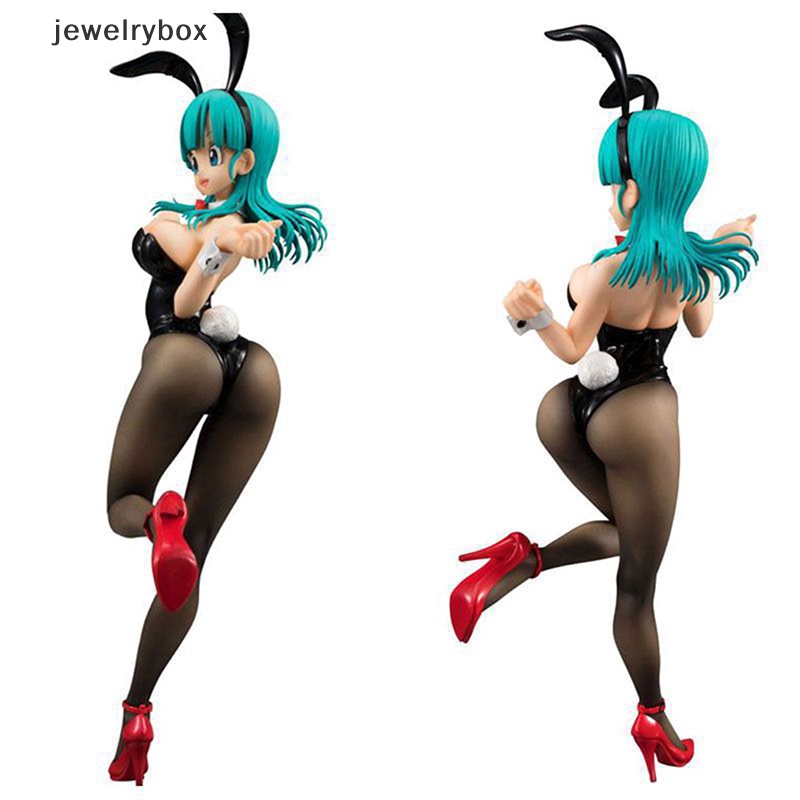 [jewelrybox] 20cm Dragon Ball Z Bulma Sexy Kelinci Gadis Anime Boneka Action Figure PVC Model Mainan Butik