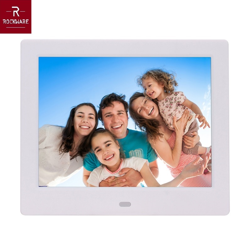 AKN88 - ROCKWARE RW-SJD803 - 8 inch Digital Photo Frame - Frame Foto Digital