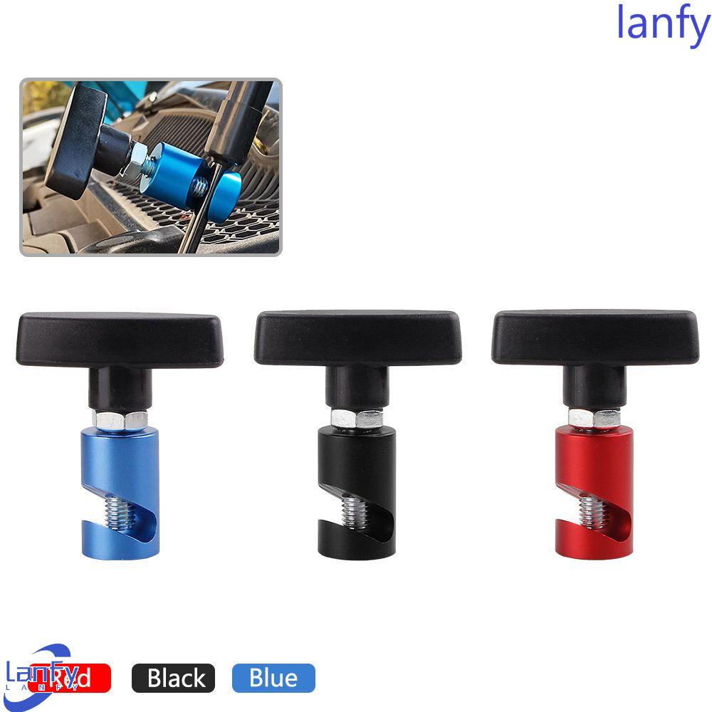 Lanfy Cover Mesin Support Auto Car Metal Untuk Mobil Anti-Selip Aksesoris Interior Anti-slip Hood Lifting Rod