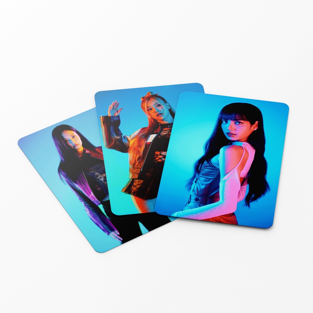 55pcs/box Photocard Hitam-PINK The Coachella Music Festival 2023kartu Lomo Blackpink Kpop Postcards Blackpink