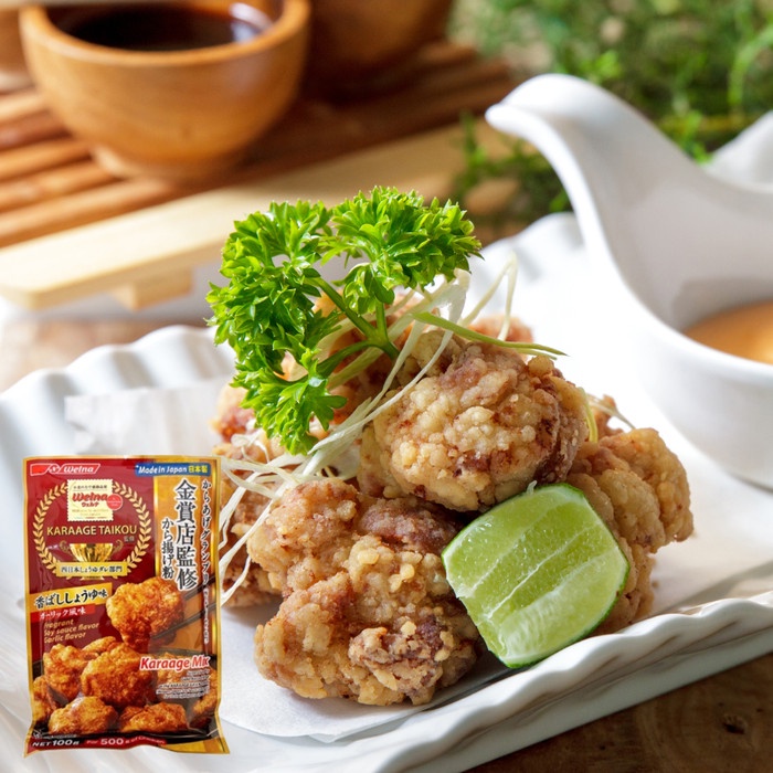 

Nisshin Seifun Welna Karage Mix - Tepung bumbu karage ala Jepang - Soy